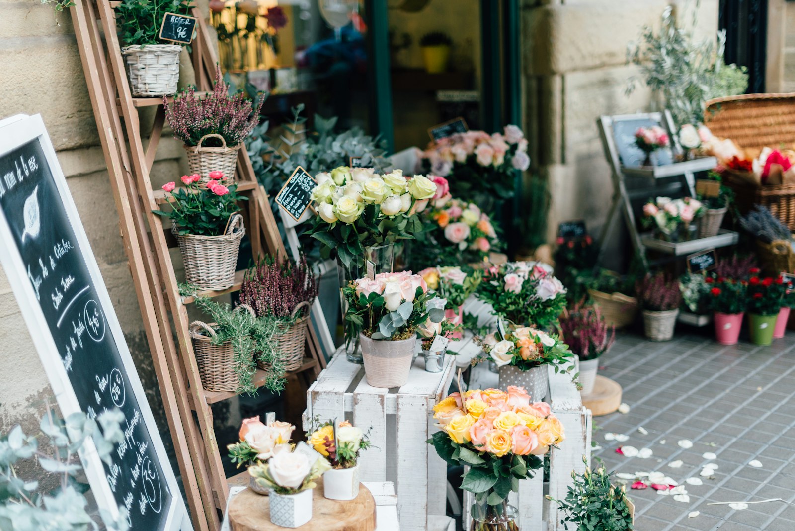 The Bloom & Birch storefront on Main Street